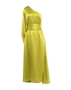 Brian Dales Long Dresses In Acid Green