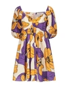 Jucca Short Dresses In Beige