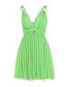 Fausto Puglisi Short Dresses In Green