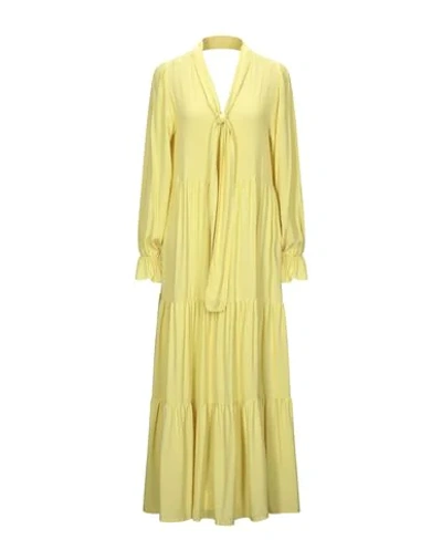 8pm Long Dresses In Yellow