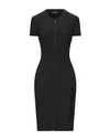 Frankie Morello Midi Dresses In Black