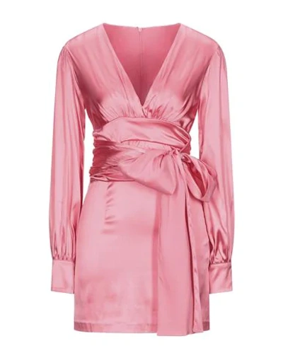 Atos Lombardini Short Dresses In Pink