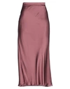 Atos Lombardini Long Skirts In Pink