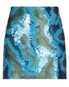 Alberta Ferretti Mini Skirts In Azure