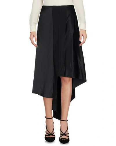 Elizabeth And James Knee Length Skirts In Black