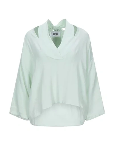 Mauro Grifoni Blouses In Light Green