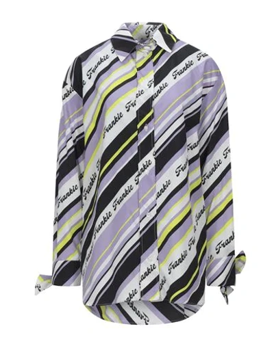 Frankie Morello Shirts In Lilac