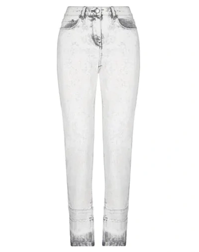 Fabiana Filippi Bleached High-rise Tapered Jeans In White
