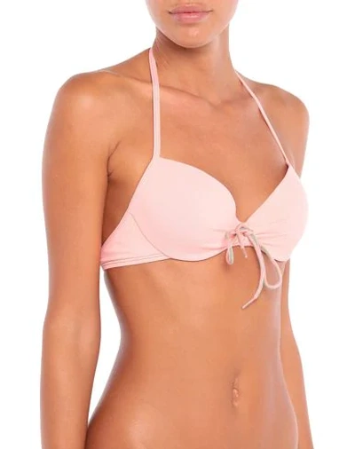 Moschino Bikini Tops In Pink