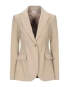P.a.r.o.s.h Suit Jackets In Dove Grey