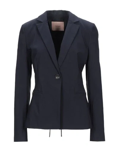 Twinset Suit Jackets In Blue