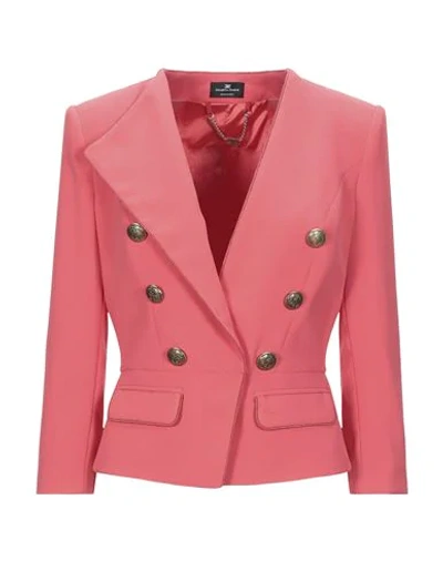 Elisabetta Franchi Suit Jackets In Red