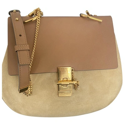 Pre-owned Chloé Drew Beige Leather Handbag