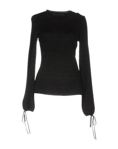 Just Cavalli Sweater In Black
