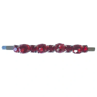 Pre-owned Simone Rocha Hair Accessory In Red