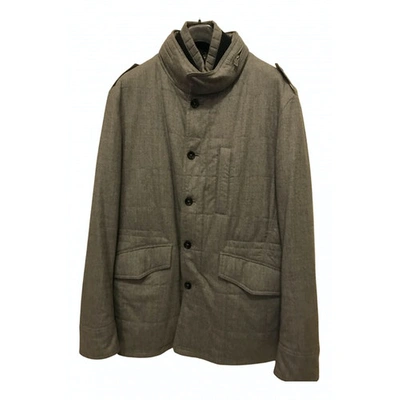 Pre-owned Tombolini Wool Jacket In Grey