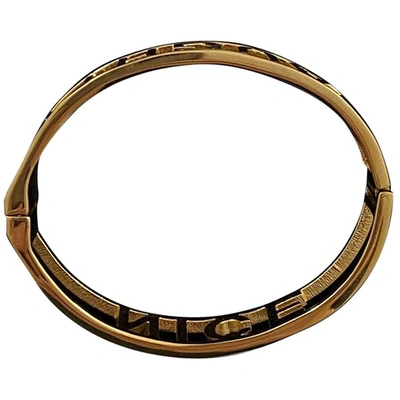 Pre-owned Rebecca Minkoff Yellow Gold Plated Bracelet