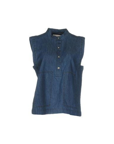 Marc By Marc Jacobs Denim Shirt In Blue