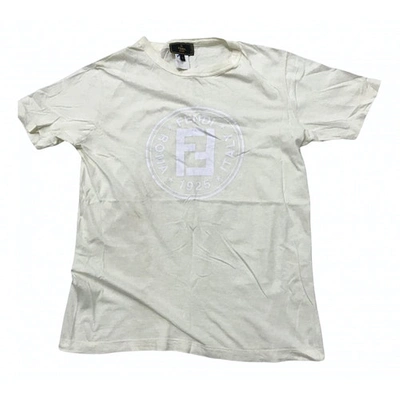 Pre-owned Fendi Cotton T-shirt In Other