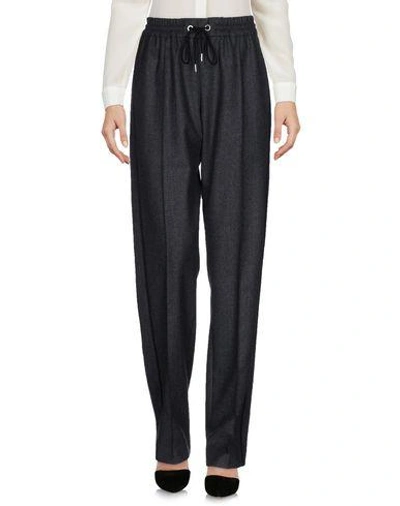 Kenzo Casual Pants In Lead