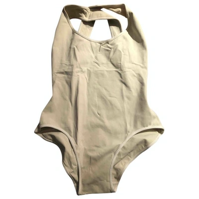 Pre-owned Eres Beige Cotton - Elasthane Swimwear