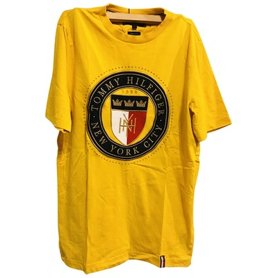 Pre-owned Tommy Hilfiger Yellow Cotton T-shirt