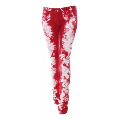 Pre-owned Isabel Marant Trousers In Red