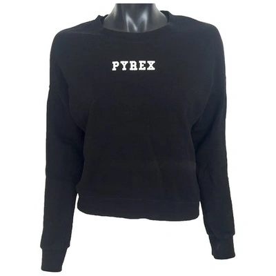 Pre-owned Pyrex Jersey Top In Black