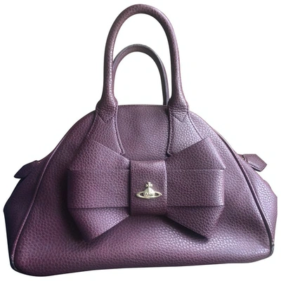 Pre-owned Vivienne Westwood Anglomania Burgundy Handbag