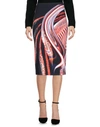 Just Cavalli 3/4 Length Skirts In Red