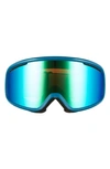 Smith Vogue 185mm Snow Goggles In Meridian/ Green Sol-x Mirror
