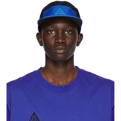 Nike Acg Blue And Black Acg Aw84 Cap In 480 Game Ro