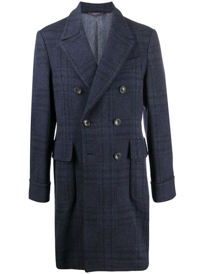 Circolo 1901 Blue Double-breasted Coat