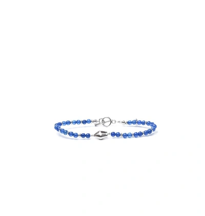 Isaia Beaded Bracelet In Blue