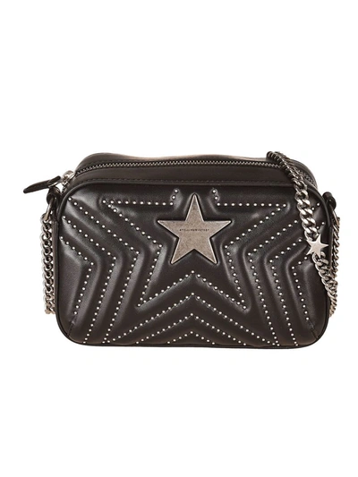 Stella Mccartney Star Shoulder Bag In Black