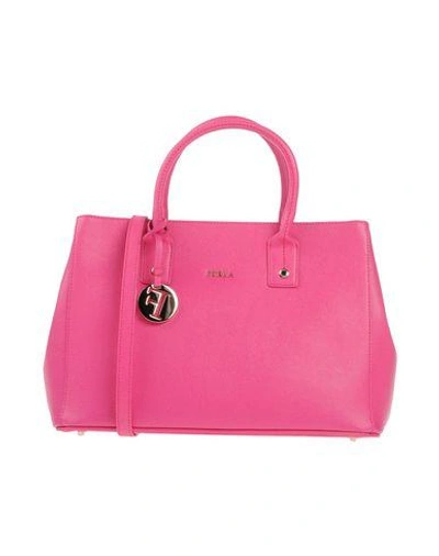 Furla Handbag In 푸크시아 핑크