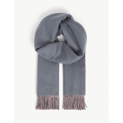 Johnstons Reversible Personalised Cashmere Scarf