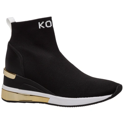 Michael Kors Skyler Bootie Extreme Sneaker In Black