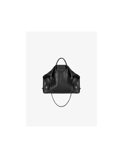 Givenchy Large Antigona Soft Travel Bag In Black