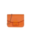 Furla Women's Mini Metropolis Leather Crossbody Bag In Orange