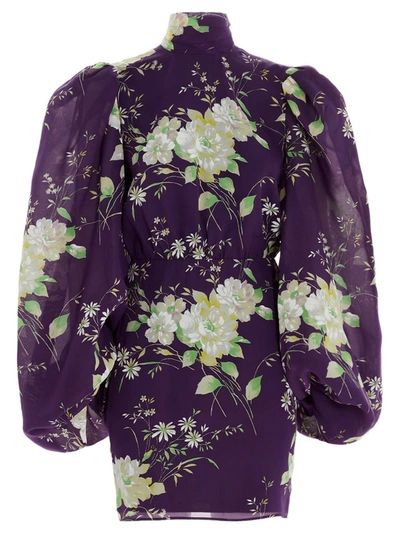 Attico The  Floral High In Purple