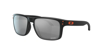Oakley Nfl Collection Sunglasses, Kansas City Chiefs Oo9102 55 Holbrook In Prizm Black