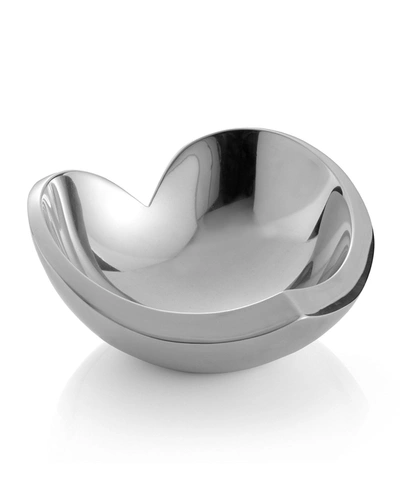 Nambe Heart Bowl In Silver