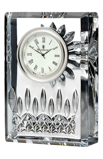 Waterford Lismore Clock In Crystal