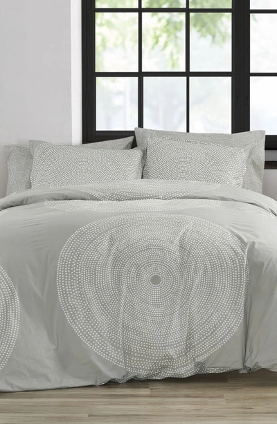 Marimekko Fokus Comforter & Shams Set In Grey