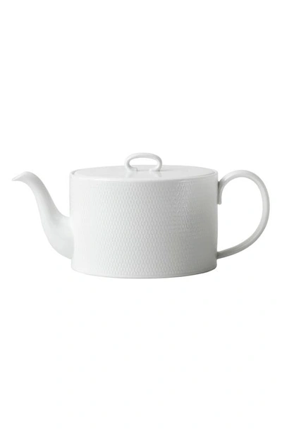 Wedgwood Gio Bone China Teapot In Nocolor