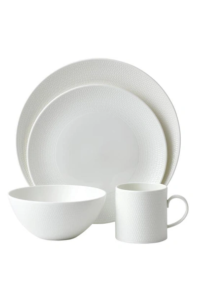 Wedgwood Gio 4-pc. Place Setting In White