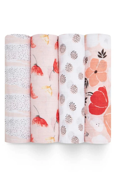 Aden + Anais 4-pack Classic Swaddling Cloths In Picked For You