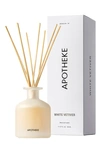 Apotheke Reed Diffuser In White Vetiver