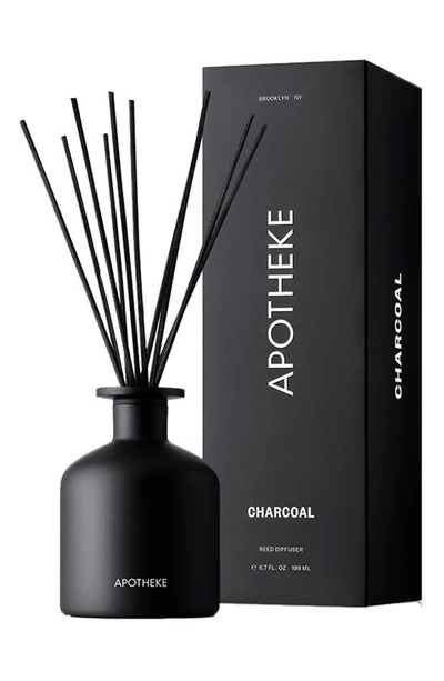 Apotheke Charcoal Reed Diffuser In N,a